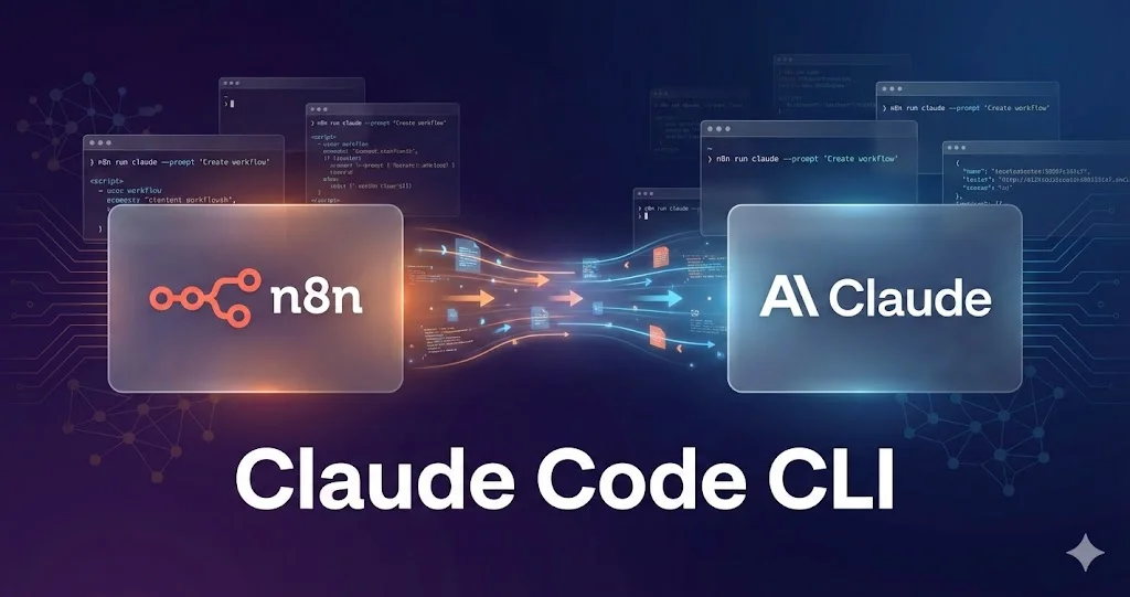 Capture d'écran de n8n Claude Code CLI