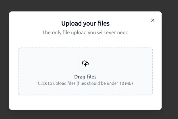 File vault VUE